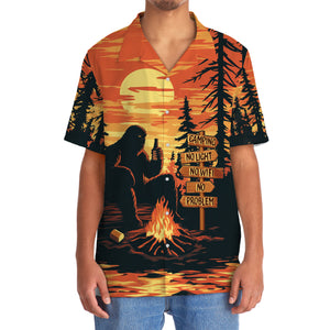 Camping, No Light, No Wifi, No problem, Hawaiian Shirt