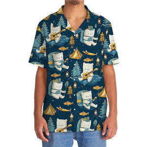 Marshmallow Adventure Hawaiian Shirt