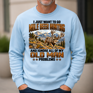 I Just Want To Go Mule Deer Hunting - 6-CS2D-LightBlue