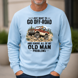 I Just Want To Go Off-road Art - 6-CS2D-LightBlue