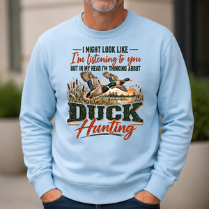 I'm Thinking About Duck Hunting - 6-CS2D-LightBlue
