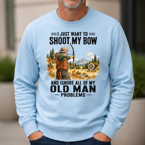I Just Want To Shoot My Bow Art - 6-CS2D-LightBlue