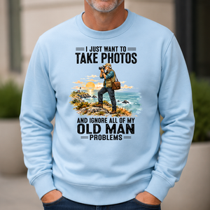 I Just Want To Take Photos Art - 6-CS2D-LightBlue