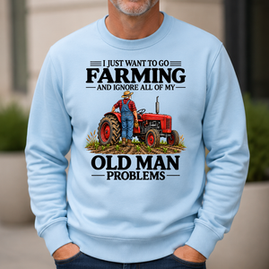 I Just Want To Go Golfing - 6-CS2D-LightBlue