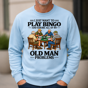 I Just Want To Play Bingo - 6-CS2D-LightBlue
