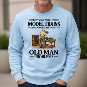I Just Want To Collect Model Trains - 6-CS2D-LightBlue