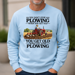 Don't Stop Plowing - 6-CS2D-LightBlue