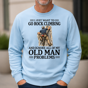 I Just Want To Go Rock Climbing - 6-CS2D-LightBlue