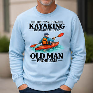 I Just Want To Go Kayaking - 6-CS2D-LightBlue