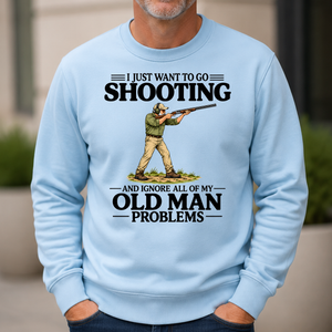 I Just Want To Go Shooting - 6-CS2D-LightBlue