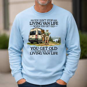 Don't Stop Living Van Life - 6-CS2D-LightBlue