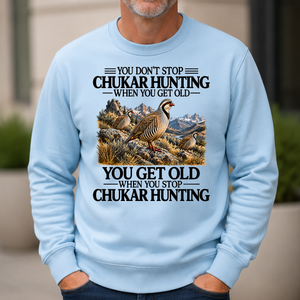 Don't Stop Chukar Hunting - 6-CS2D-LightBlue