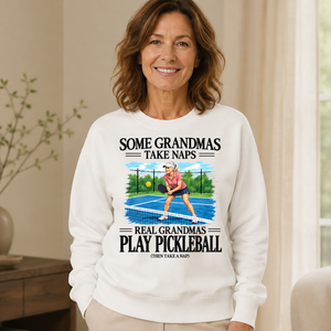 Real Grandmas Play Pickleball - 6-CS2D-White