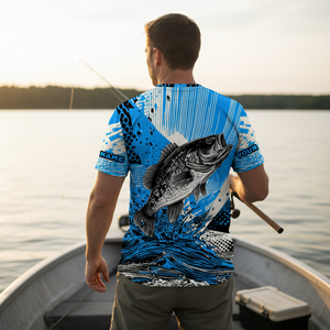 Custom Name Crappie Fish All Over Print Shirt