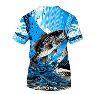 Custom Name Crappie Fish All Over Print Shirt