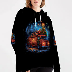 Camping Night Christmas Wonderful All Over Print Shirt