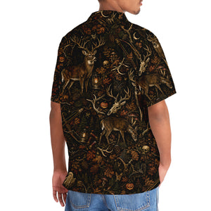 Deer Hunting Halloween Hawaiian Shirt
