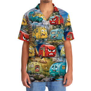 Funny Teardrop Trailer Hawaiian Shirt