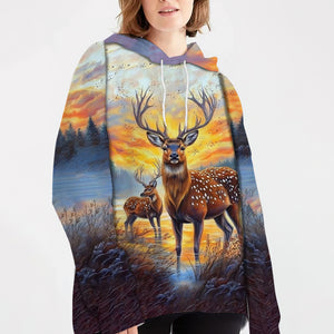Deers In The Wild All Over Print Shirt