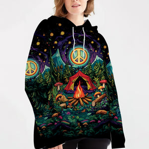 Campfire Peace Life All Over Print Shirt