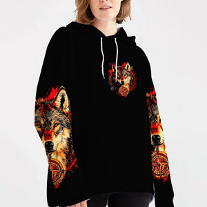 Not All Who Wander Are Lost Wolf All Over Print Shirt