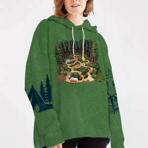 Camping Is A-Maze-Ing All Over Print Shirt