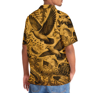 Dove Hunting Legend Vintage Art Hawaiian Shirt