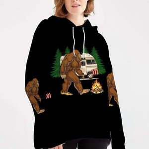 Camp Crew Hunt For Bigfoot All Over Print Shirt