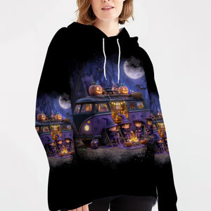 All The Cool Witches Are Camping All Over Print Shirt