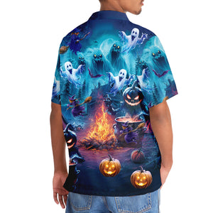 Haunted Campsite Hawaiian Shirt