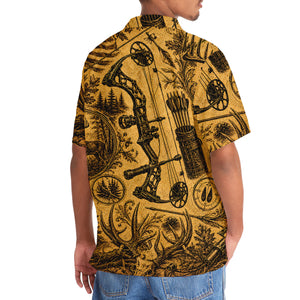 Bow Hunting Legend Vintage Art Hawaiian Shirt
