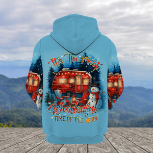 Christmas Camper Winter Wonderland All Over Print Shirt