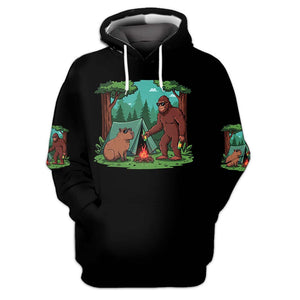 Life is Better When You're Camping With Friends All Over Print Shirt