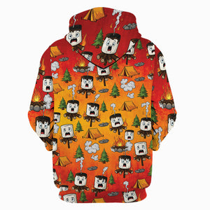 Burnt Marshmallow Dancing Party All Over Print Shirt