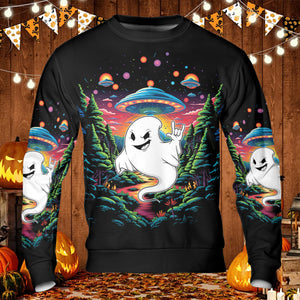 Boo Rock The Forest All Over Print Shirt