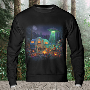 Life Is Better At The UFO Campfire All Over Print Shirt