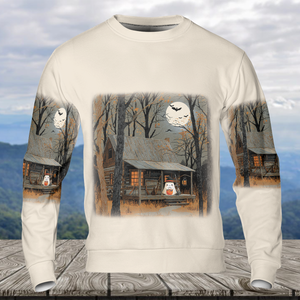 Boo & Candy Haunt Forest All Over Print Shirt