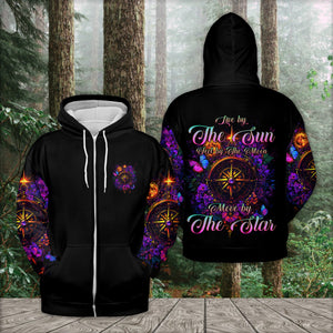 Live By The Sun Feel By The Moon All Over Print Shirt
