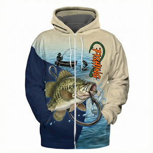 Bass Fishing All Over Print Shirt