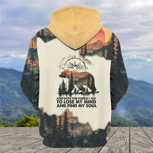 And Into The Forest I Go To Lose My Mind And Find My Soul All Over Print Shirt