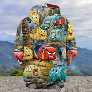 Funny Teardrop Trailer All over Print Shirt