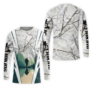 Hiking Winter Camo All Over Print Shirt