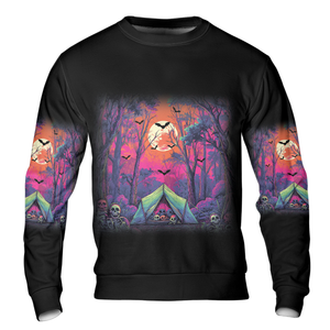 Skull Tent Adventure All Over Print Shirt