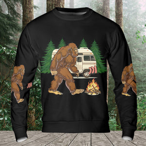 Camp Crew Hunt For Bigfoot All Over Print Shirt