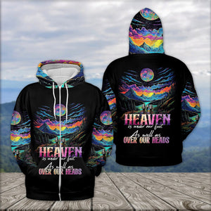 Heaven Is Under Our Feet As Well As Over Our Heads All Over Print Shirt