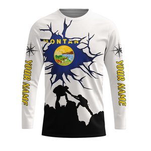 Custom Personal Hiking Montana State All Over Print Shirt