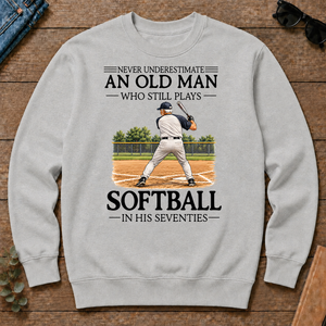 An Old Man Who Still Plays Softball In His Seventies - ash - CS2D-Ash