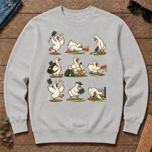 Funny Ducks Playing Pickleball - ash - CS2D-Ash