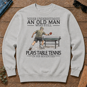 An Old Man Who Still Plays Table Tennis In His Seventies - ash - CS2D-Ash