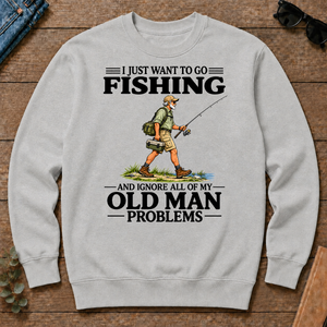 I Just Want To Go Fishing Vintage - ash - CS2D-Ash